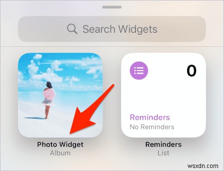 iOS 사진 위젯 사용자 정의:홈 화면에 가장 좋아하는 이미지를 선택하세요 