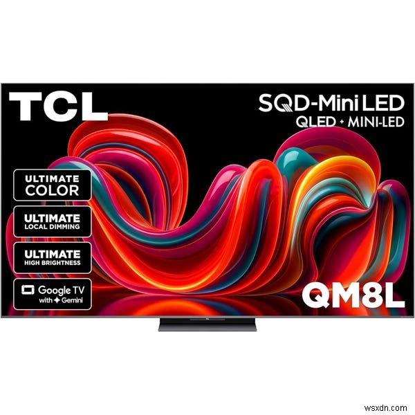 TCL QM8L SQD 4K 검토:우수한 색상 및 HDR 성능 