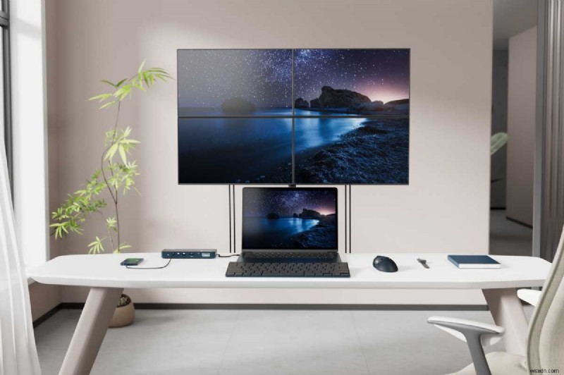 Kensington SD5900T:Apple의 단일 디스플레이 제한을 우회하여 4개의 4K 디스플레이를 Mac에 연결 