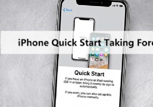 2026년 빠른 시작 전송:느린 iPhone-to-iPhone 데이터 전송 수정 