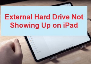 iPad에서 감지되지 않는 외장 하드 드라이브 해결 – 빠른 수정 가이드(2026) 
