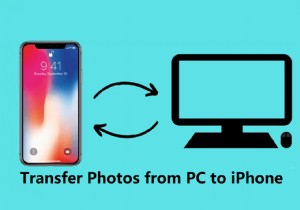 PC에서 iPhone으로 사진을 전송하는 간단한 수정 방법 