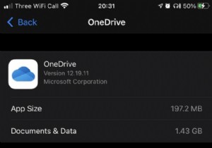아이폰/아이패드에서 OneDrive가 저장 공간을 과도하게 차지하는 이유와 해결 방법