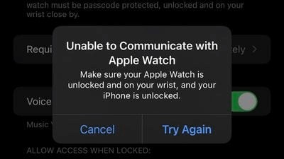 iOS 16/17에서  Apple Watch와 통신할 수 없음  문제 해결 