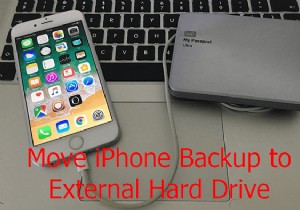 단계별 가이드:iPhone 백업을 외장 하드 드라이브로 전송(Mac 및 PC) 