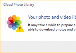 Windows에서 iCloud 사진 라이브러리 준비 메시지 수정 - 단계별 가이드 