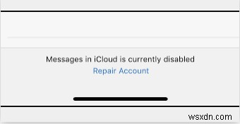 iCloud의 메시지가 현재 비활성화되어 있습니다  오류에 대한 단계별 수정 