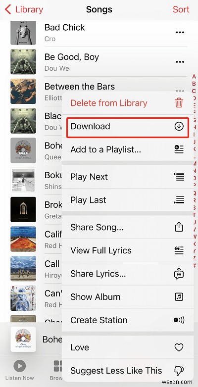 오프라인 청취를 위해 iPad/iPhone으로 음악 전송 - 단계별 