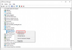 Windows 10/8/7 PC에서 iPhone이 감지되지 않는 문제 해결 – 단계별 가이드 