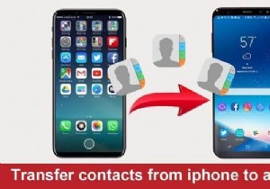 iPhone에서 Android로 원활한 무선 연락처 전송 – 빠른 가이드 