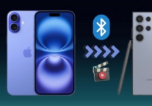 Bluetooth를 통해 iPhone 비디오를 Android로 전송:입증된 7가지 방법 
