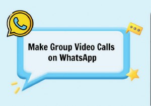 WhatsApp에서 그룹 영상 통화를 쉽게 시작하세요 - 전체 가이드 