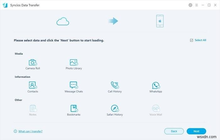 iOS 18 장치로 원활한 원클릭 데이터 전송 