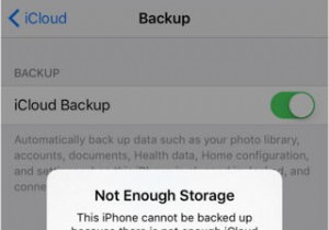 iPhone에서  사용 가능한 iCloud 저장 공간이 충분하지 않습니다  오류 해결 