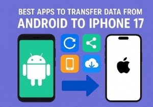 안드로이드에서 아이폰 17로 데이터 전송, 추천 앱 TOP 5 총정리