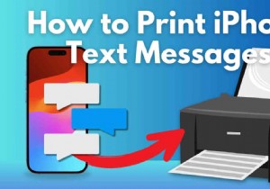 iPhone에서 iMessage 인쇄하기:완전한 단계별 가이드 