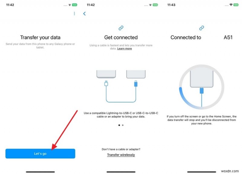 iPhone 메시지를 삼성으로 전송하는 빠르고 안전한 방법 
