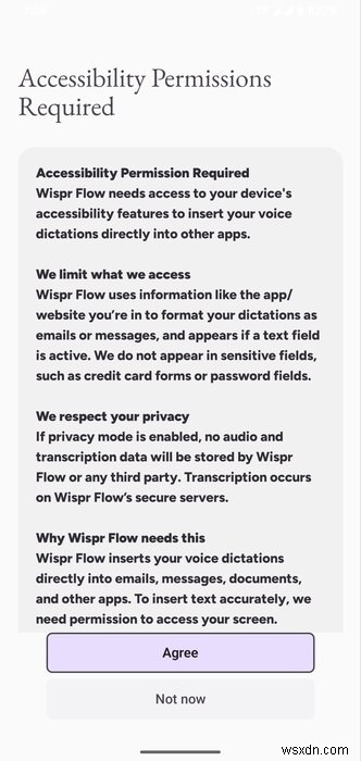 Wispr Flow Android 리뷰:지금까지 가장 정확한 음성-텍스트 앱 