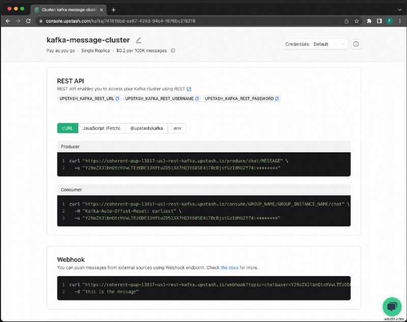 Upstash Kafka, Redis 및 Next.js를 사용하여 실시간 채팅 앱 구축