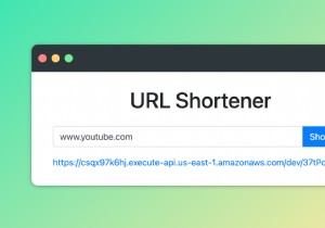 AWS Lambda, Python 및 Upstash Redis를 사용하여 서버리스 URL Shortener 구축 