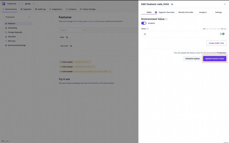 오픈 소스 도구를 사용하여 기능 플래그로 확장 가능한 API 구축