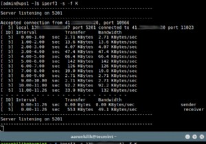 iPerf3 – Linux용 정확한 네트워크 처리량 및 속도 테스트 