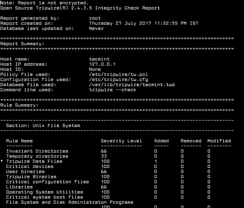 단계별 가이드:EPEL을 사용하여 CentOS/RHEL에 Tripwire IDS 설치 