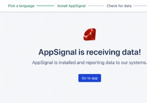 Ruby on Rails의 AppSignal 추적에 대한 종합 가이드:성능 및 안정성 향상 