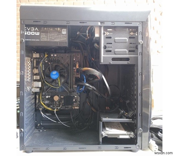 EVGA 500W 80 Plus 전원 공급 장치의 인증된 수리 