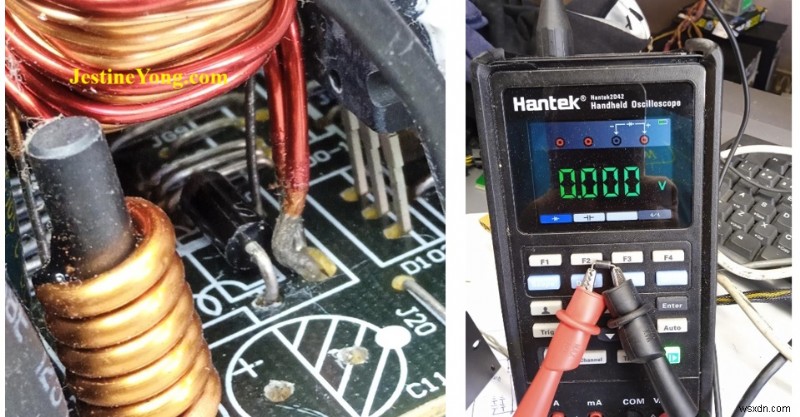 EVGA 500W 80 Plus 전원 공급 장치의 인증된 수리 