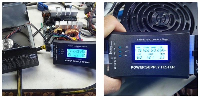 EVGA 500W 80 Plus 전원 공급 장치의 인증된 수리 