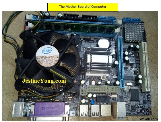 VGA 커넥터가 실수로 찢어진 후 마더보드가 복원되었습니다. 