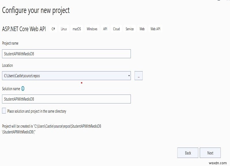 .NET 8 웹 API의 기본 데이터 저장소인 Redis 