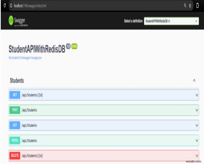 .NET 8 웹 API의 기본 데이터 저장소인 Redis 