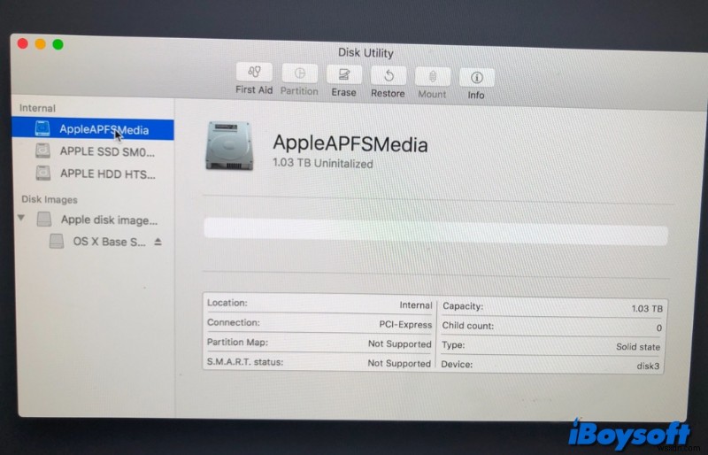 Mac Mini/iMac에서 Fusion Drive가 두 개의 볼륨으로 분할됨 - 간단한 수정 