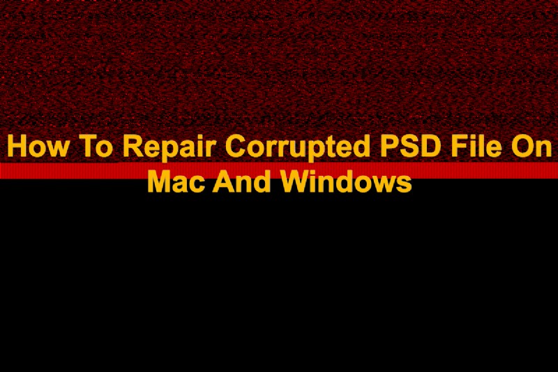 손상된 Photoshop(PSD) 파일 진단 및 복구에 대한 단계별 가이드 