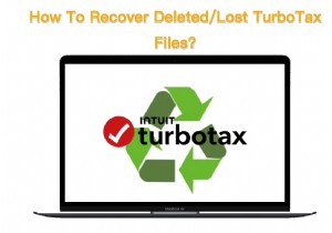 Mac과 Windows에서 삭제·분실된 TurboTax 파일 복구하는 방법 (단계별 완벽 가이드)