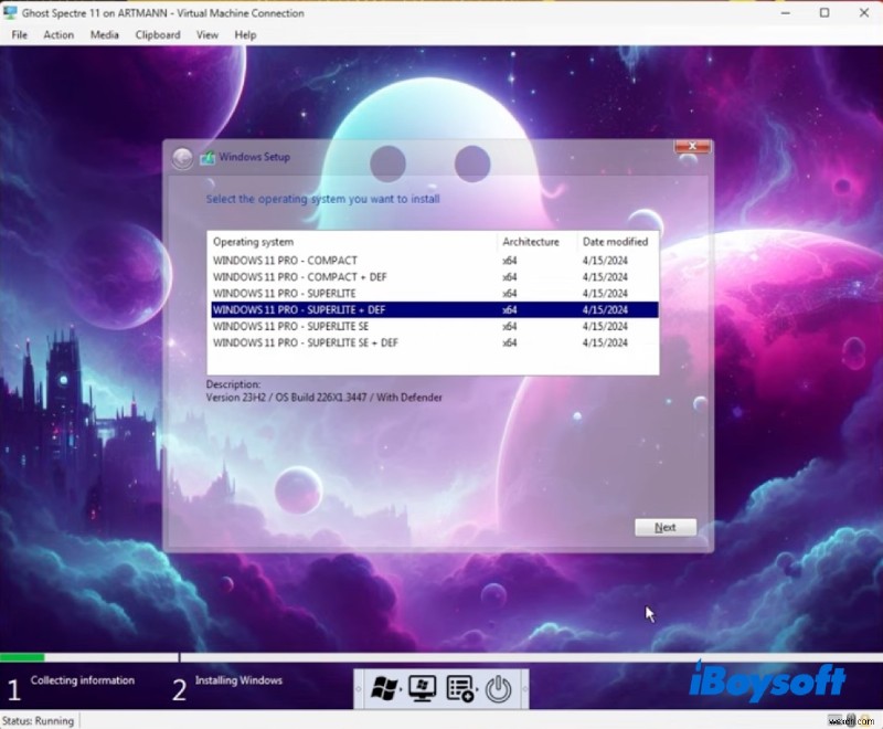 Ghost Specter Windows 11(SuperLite, SE, Compact) 다운로드 – 경량 및 성능 최적화 
