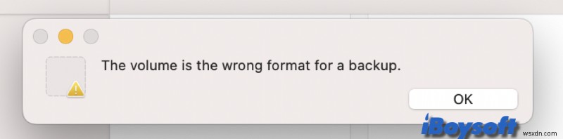 macOS Sonoma, Ventura 및 Sequoia에서  Time Machine이 백업을 완료할 수 없습니다  오류 해결 
