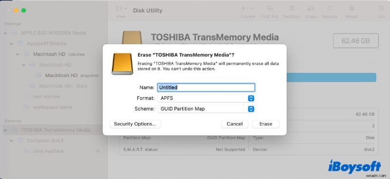 macOS Sonoma, Ventura 및 Sequoia에서  Time Machine이 백업을 완료할 수 없습니다  오류 해결 