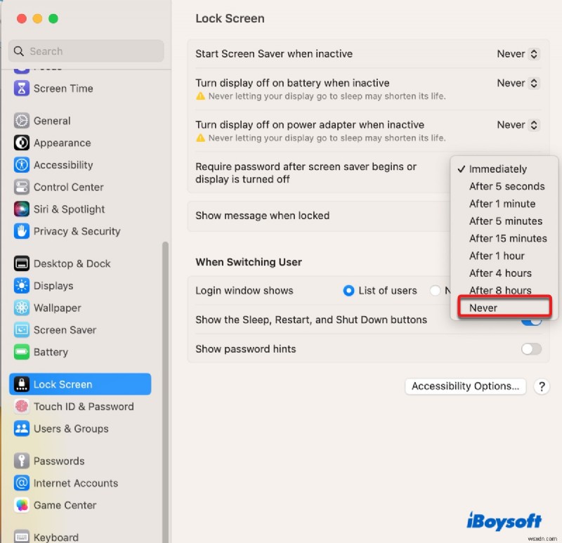 macOS Sonoma, Ventura 및 Sequoia에서  Time Machine이 백업을 완료할 수 없습니다  오류 해결 