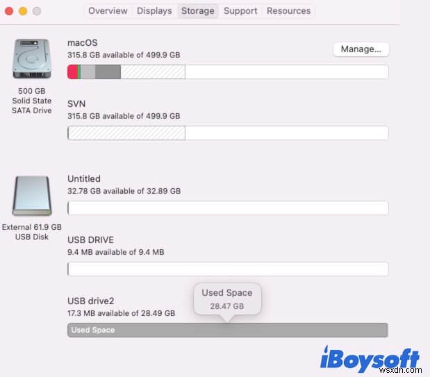 Mac USB 드라이브에서  새 폴더를 생성할 수 없음  문제를 해결하는 방법 
