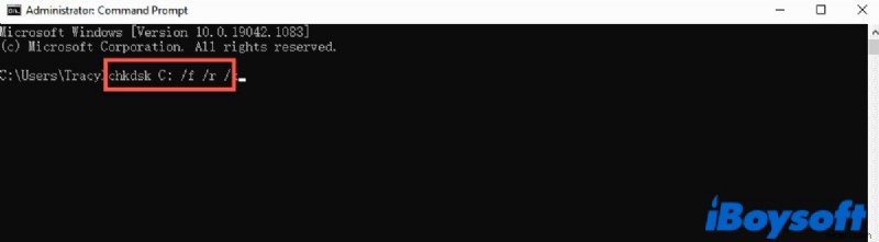 Windows 리소스 보호 오류 수정: 요청한 작업을 수행할 수 없습니다  