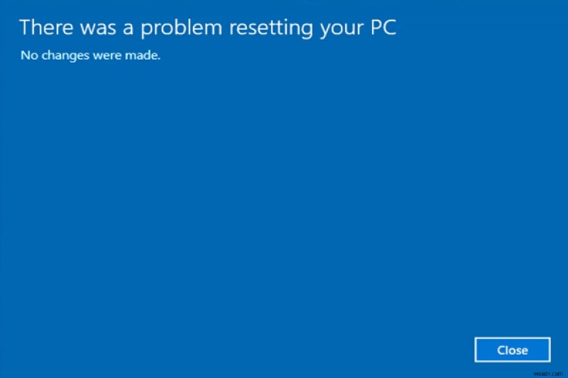 Windows 리소스 보호 오류 수정: 요청한 작업을 수행할 수 없습니다  