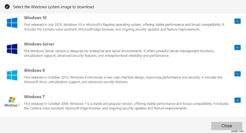 원본 Windows 11–XP ISO 파일 다운로드 - 이전 버전 및 레거시 지원 