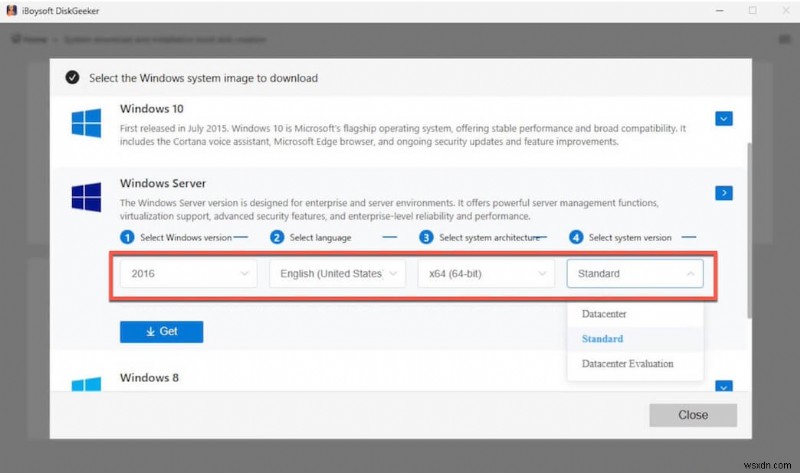 무료 Windows Server 2016 ISO – 전체, 공식 다운로드 
