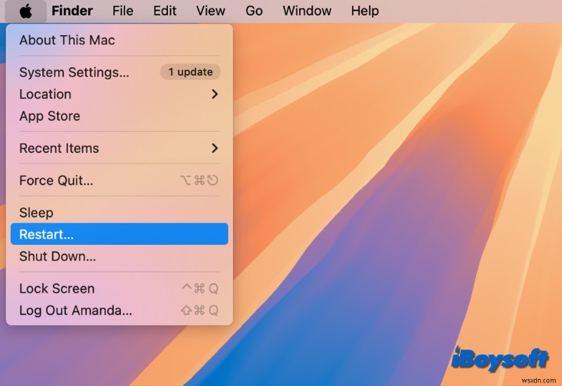 macOS Sequoia로 업데이트한 후 Mac 속도 향상 