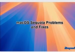 입증된 방법으로 macOS Sequoia 설치 공간 오류 수정 