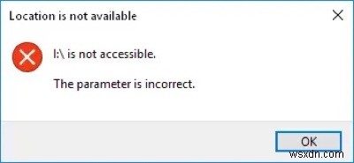 BitLocker 암호화 드라이브에서  매개변수가 올바르지 않음  오류 해결 