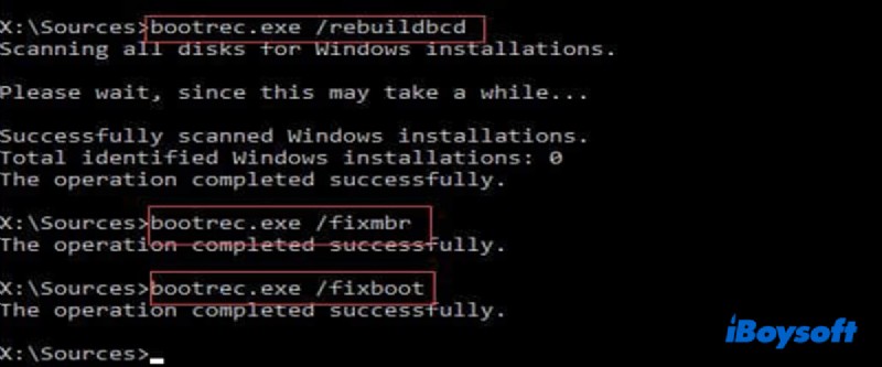 0xc0000225에 대한 빠른 수정:Windows 7-11 및 macOS 부팅 문제 복원 